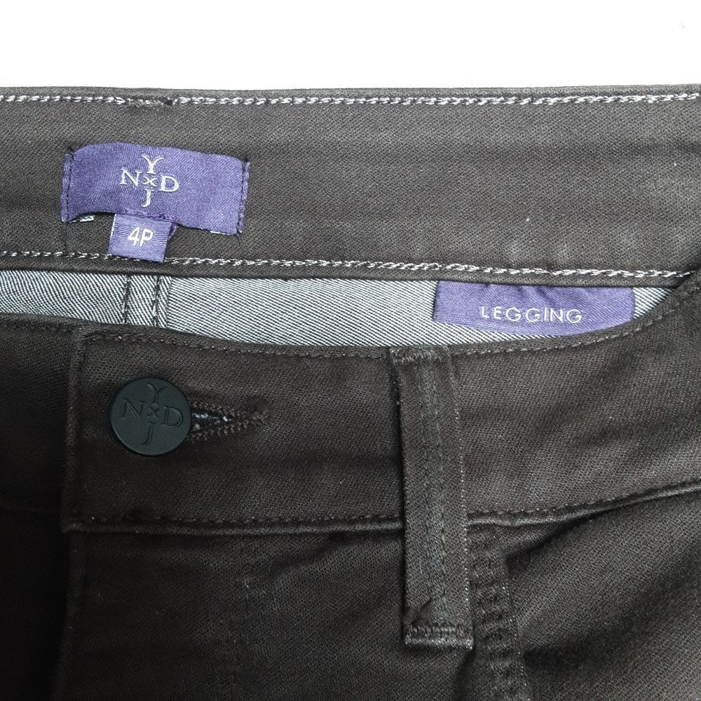 NYDJ Jeans Women's Brown Jeggings Size 4P - Picture 7 of 13